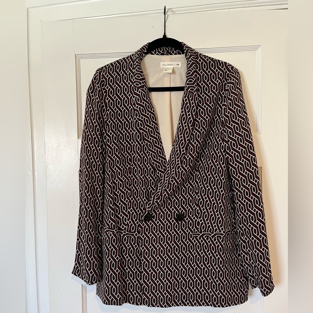 GP&J Baker x H&M Printed Blazer